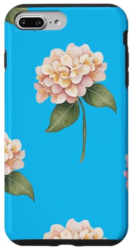 Hortensien-Design, weich, Aquarell, Boho-Stil auf Weiß Hülle für iPhone 7 Plus/8 Plus Hortensien-Design, weich, Aquarell, Boho-Stil auf Weiß Hülle für iPhone 7 Plus/8 Plus von Better You Tees Etc.