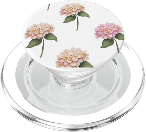 Hortensien-Design, weich, Aquarell, Boho-Stil auf Weiß PopSockets PopGrip für MagSafe Hortensien-Design, weich, Aquarell, Boho-Stil auf Weiß PopSockets PopGrip für MagSafe von Better You Tees Etc.
