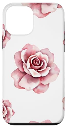 Rosendesign, weiches Aquarell im Boho-Stil auf Weiß Hülle für iPhone 12 mini Rosendesign, weiches Aquarell im Boho-Stil auf Weiß Hülle für iPhone 12 mini von Better You Tees Etc.