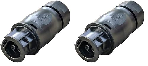 Betteri BC01 Netzanschluss Buchse Netzstecker AC 3-polig IP67 (Packung mit 2) von Betteri