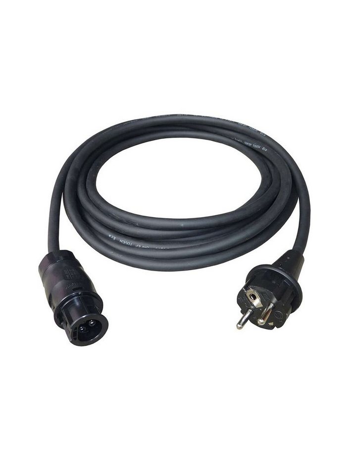 Betteri Strom Anschlusskabel 3-10 Meter Betteri BC01 auf Schuko Stecker Stromkabel, (3 cm) von Betteri
