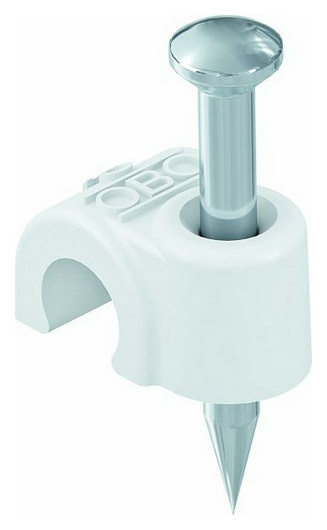 Bettermann 2007/35WEISS NAGEL-CLIP WS.F.KAB (100 Stück) von Bettermann
