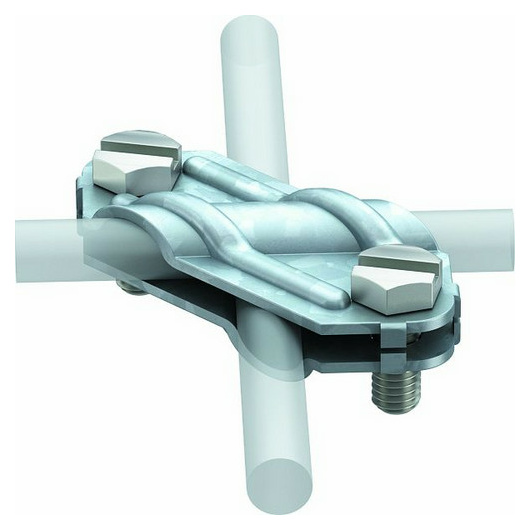 Bettermann 250 Kreuzverbinder RD10 FL30 VERZ. Bettermann 250 Kreuzverbinder RD10 FL30 VERZ. von Bettermann
