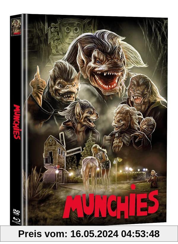 Munchies - Limitiertes Mediabook auf 333 Stück - Cover A (BR+DVD) [Blu-ray] von Bettina Hirsch