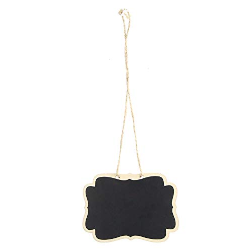 20PCS Mini Chalkboard, Hanging Mini Blackboard Tags with Strings Name Tags for Garden Home Party Decoration 20PCS Mini Chalkboard, Hanging Mini Blackboard Tags with Strings Name Tags for Garden Home Party Decoration von Beufee