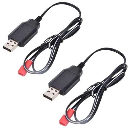 2PCS USB Ladekabel, RC Engineering Car Ladegerät Batterie Ladegerät für 1573 Elektrospielzeug Fernbedienungstechnik Auto 2PCS USB Ladekabel, RC Engineering Car Ladegerät Batterie Ladegerät für 1573 Elektrospielzeug Fernbedienungstechnik Auto von Beufee