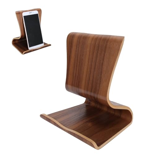 Beufee Holz Telefonständer, Handy -Tablet -Halter Mobile Ständer Mobiltelefonhalterung für Nachttätigkeit Desktop Beufee Holz Telefonständer, Handy -Tablet -Halter Mobile Ständer Mobiltelefonhalterung für Nachttätigkeit Desktop von Beufee