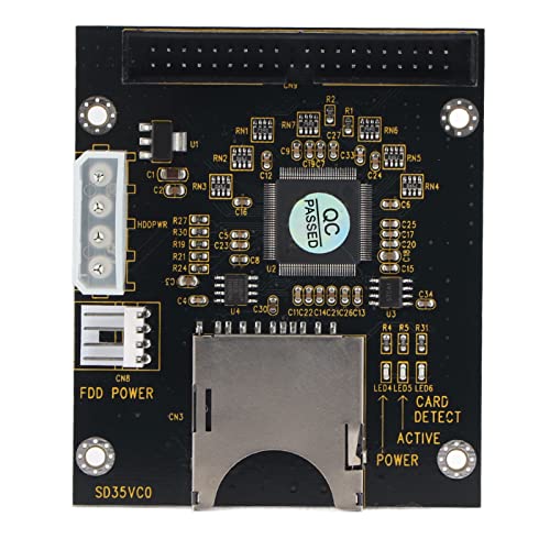 Beufee SD-zu-IDE-Adapter, 2,5-Zoll-SD/SDHC/SDXC/MMC-Speicherkarte zu IDE 40-Pin-Stecker-Adapter, Tragbarer Festplatten-Adapter Für Computer Beufee SD-zu-IDE-Adapter, 2,5-Zoll-SD/SDHC/SDXC/MMC-Speicherkarte zu IDE 40-Pin-Stecker-Adapter, Tragbarer Festplatten-Adapter Für Computer von Beufee