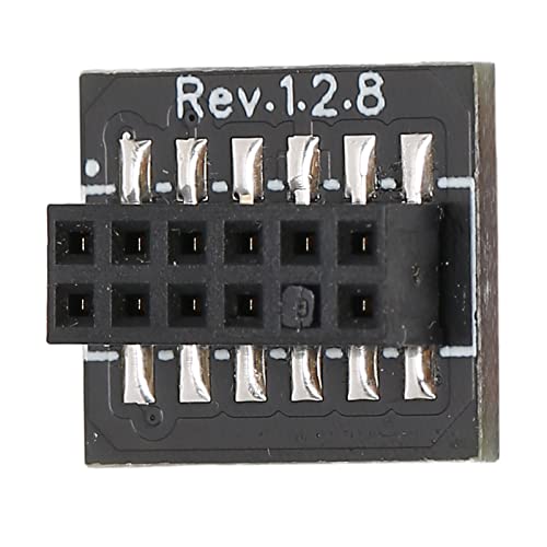 Beufee TPM-M R2.0 14-1-Pin-TPM-Modul, TPM2.0-Modul LPC 12-Pin-Modul TPM2.0 Sichere, Stabile Leistung Und Haltbarkeit 12-Pin-SPI-Modul von Beufee