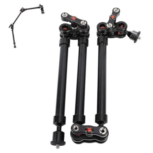 Kamera -Mount -Schreibtischständer, 755 mm Universal 3 Abschnitte Einstellbare Webcam -Ständer Mikrofonboomarm für Kameralicht Kamera -Mount -Schreibtischständer, 755 mm Universal 3 Abschnitte Einstellbare Webcam -Ständer Mikrofonboomarm für Kameralicht von Beufee
