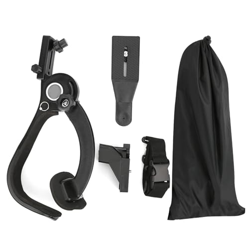 Beufee Schulter-Rig-Kit Für Kameras Und Camcorder, SR-500, Schwarzer Outdoor-Kameragurt, Fotografie, Schulter-Stoßdämpfer-Halterung, Stabilisator-Rig, Schulternstütze Moun Beufee Schulter-Rig-Kit Für Kameras Und Camcorder, SR-500, Schwarzer Outdoor-Kameragurt, Fotografie, Schulter-Stoßdämpfer-Halterung, Stabilisator-Rig, Schulternstütze Moun von Beufee
