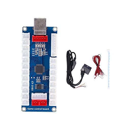 USB-Encoder, Gamecontroller Zero Delay Encoder Gamecontroller DIY Kit Spielzubehör Mit Kabel Für Generischen Gamecontroller USB-Encoder, Gamecontroller Zero Delay Encoder Gamecontroller DIY Kit Spielzubehör Mit Kabel Für Generischen Gamecontroller von Beufee