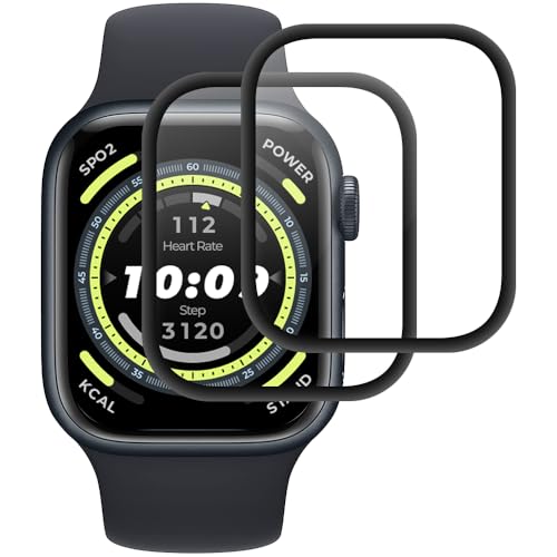 2 Stück Panzer Schutz Glas für Apple Watch Series 6/5/4/SE 40mm, Schutzfolie Film,[9H Härte][HD Klare][Blasenfrei][Anti-Kratzen] Glass Screen Protector von Beukei