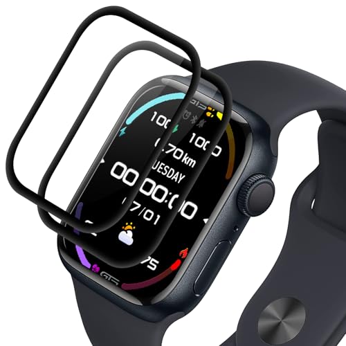 2 Stück Schutzfolie für Apple watch Series 6/5/4/SE 44mm Panzer schutzglas, fullscreen panzerglas, 9H Härte, Anti-Kratzen für Apple watch Series 6/5/4/SE 44mm schutzfolie 2 Stück Schutzfolie für Apple watch Series 6/5/4/SE 44mm Panzer schutzglas, fullscreen panzerglas, 9H Härte, Anti-Kratzen für Apple watch Series 6/5/4/SE 44mm schutzfolie von Beukei