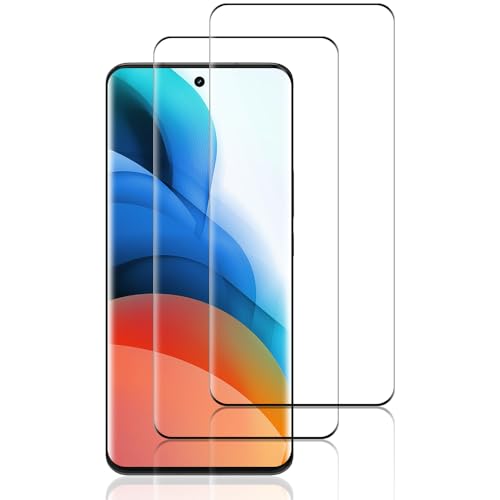 Beukei 2 Stück Panzer Schutz Glas für Honor Magic 6 Lite, Handy Folie Film,[9H Härte][HD Klare][Blasenfrei][Anti-Kratzen] panzerglas schutzfolie von Beukei