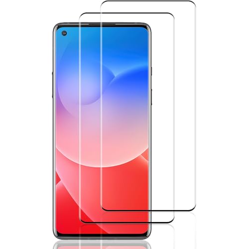 Beukei 2 Stück Panzer Schutz Glas für Oneplus 9 Pro, Sicherheitsglas Folie,[9H Härte][HD Klare][Blasenfrei][Anti-Kratzen] Schutzglas von Beukei