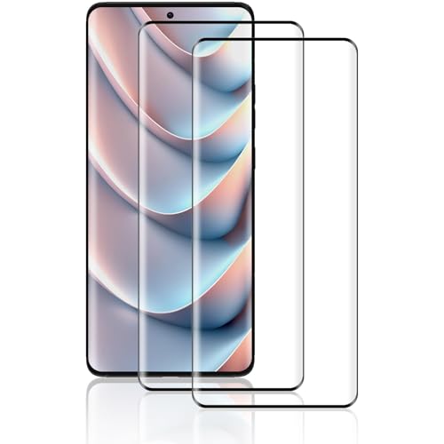 Beukei Panzer Schutz Glas für Motorola Edge 50 Pro/ 50 Fusion/ 50 Ultra, 2 Stück Handy Schutzfolie[Anti-Kratzen][Sans Bulless][9H Härte] Panzerfolie von Beukei