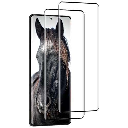 Beukei Panzer Schutz Glas für Motorola Edge 50 Pro/50 Fusion/50 Ultra, 2 Stück Displayschutzfolie, [9H Härte][Blasenfrei][HD Klare][Anti-Kratzen] Displayschutz von Beukei