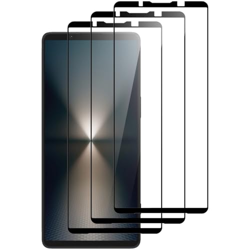 Beukei Panzer Schutz Glas für Sony Xperia 1 VI, 3 Stück Handy Schutzfolie, [9H Härte][Blasenfrei][Anti-Kratzen][HD Klare] Panzerfolie von Beukei