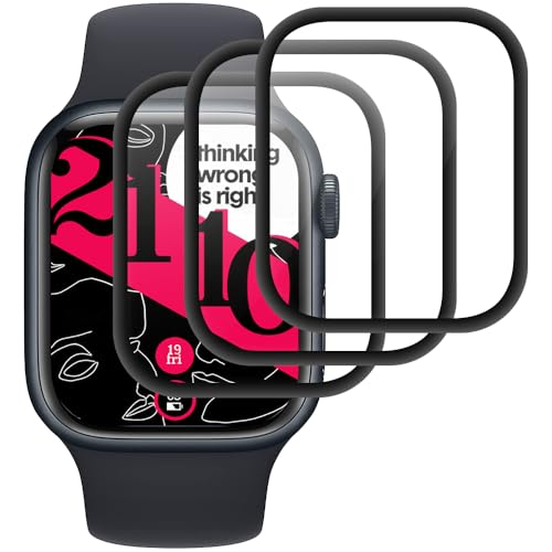 Panzer Schutz Glas für Apple Watch Series 1/2/3 38mm, 2 Stück Handyfolie[Anti-Kratzen][Fingerabdruck kompatibel][9H Härte]Screen Protector von Beukei