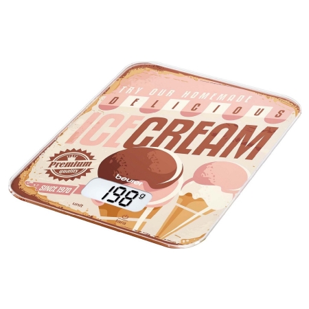 KS 19 Ice Cream  (6 Stück) - Küchenwaage ultraflach KS 19 Ice Cream von Beurer