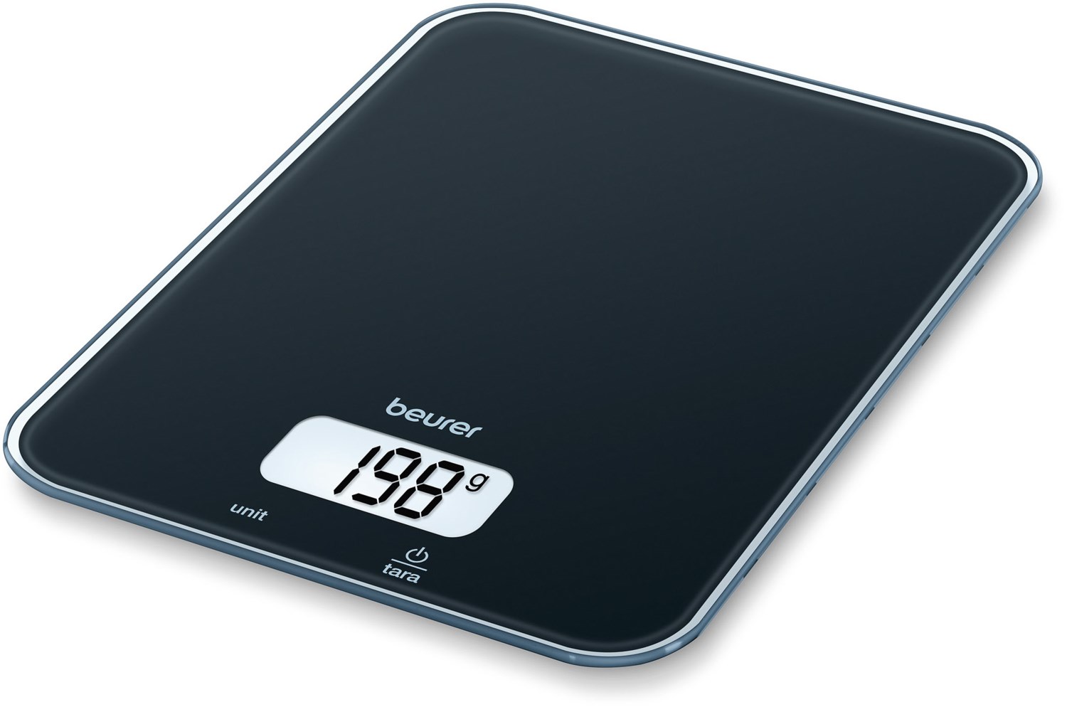 KS 19 Pure Black Küchenwaage schwarz KS 19 Pure Black Küchenwaage schwarz von Beurer