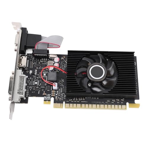 1 GB DDR3 64bit PCI Express 1.1 X 16 Grafikkarte, Desktop -PC -Grafikkarte mit VGA -DVI HD -Multimedia -Schnittstelle, Cooling -Lüfter für Fermi -Architektur 1 GB DDR3 64bit PCI Express 1.1 X 16 Grafikkarte, Desktop -PC -Grafikkarte mit VGA -DVI HD -Multimedia -Schnittstelle, Cooling -Lüfter für Fermi -Architektur von Bewinner