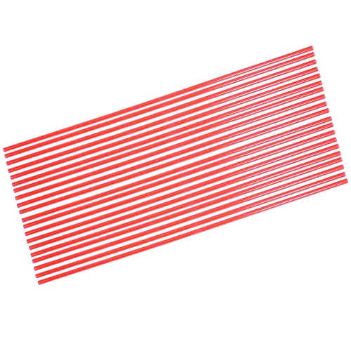 1000 Mm Superlange PETG-Wasserkühlungsrohrverschraubung für Computer, UV-transparent, Rot, Blau, Grün, Hergestellt in Ihrer Gewünschten Form, Hohe Qualität (Rot) von Bewinner