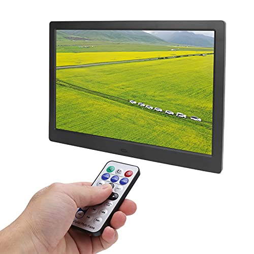 13 Zoll Digitaler Bilderrahmen, HD Digitaler Bilderrahmen 1280 X 800 Auflösung, Teilen Sie Ihre Videos, Fotos, Musik, Elektrischer Bilderrahmen für Wohnzimmer, Büro (EU-Stecker) von Bewinner