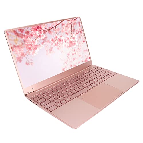 15,6-Zoll-Laptop, 1920 X 1080 IPS HD-Bildschirm, N5095 Quad-Cores-CPU, 16 G LPDDR4 RAM, 5 G WIFI, Bluetooth, Tastatur mit Hintergrundbeleuchtung, Fingerabdruck-Tastatur, Windows 11 Pink(1 TB SSD) von Bewinner