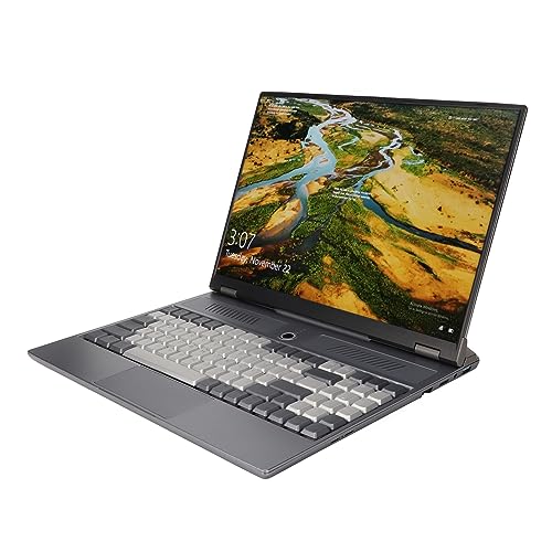 16 Zoll Gaming Laptop, für N5105 CPU, 2560 X 1600 P FHD Display, 16 GB RAM Notebook Laptop mit Blauer Schalter Mechanischer Tastatur, BT, Fingerabdruck Entsperrung für Spiel, von Bewinner