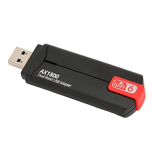 1800Mbps USB WiFi Adapter Dual Band 2022, Wireless USB3.0 Netzwerkadapter für Desktop PC Laptop, Stabiles Signal, für 10/7/8/8.1/XP MU MIMO Unterstützt von Bewinner