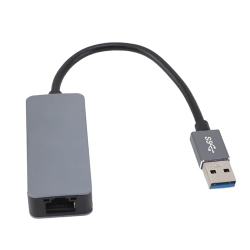 2,5-G-Ethernet-auf-USB-Adapter, USB-3.0-Gigabit-LAN-Dongle, Tragbarer Hochgeschwindigkeits-USB-3.2-USB-AM-auf-2,5-Gbit/s-Ethernet-Adapter für Windows für OS X von Bewinner