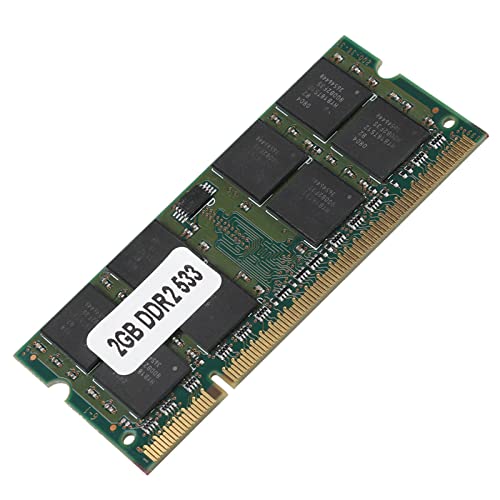 2 GB Laptop-RAM, 2 GB DDR2 200Pin für Laptop-Motherboards Dedicated Memory RAM, Kompatibel für Intel/AMD-Motherboards, Geeignet für DDR2 PC2-4200-Laptop-Computer von Bewinner