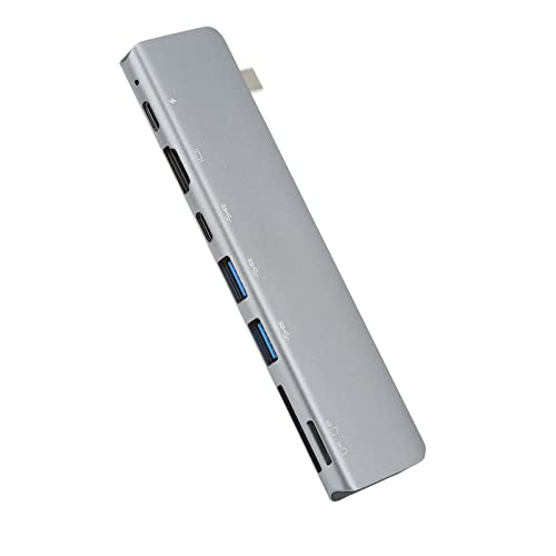 2022 USB 3.0 Hub, 7 in 1 Typ C Hub mit Kartenleser/PD Schnellladung/4K HDMI, USB C Multiport Adapter für PC Flash Laufwerk, Mobile Festplatte 2022 USB 3.0 Hub, 7 in 1 Typ C Hub mit Kartenleser/PD Schnellladung/4K HDMI, USB C Multiport Adapter für PC Flash Laufwerk, Mobile Festplatte von Bewinner