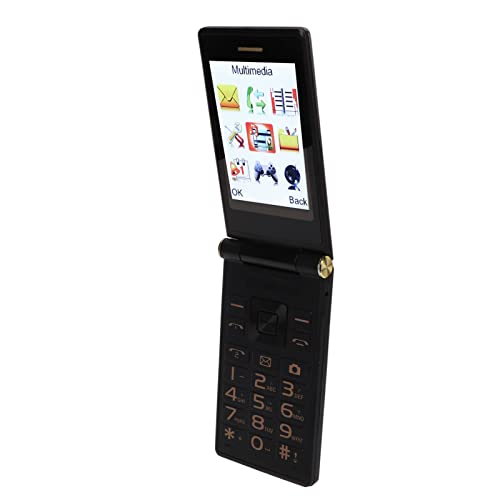 2023 M3-1 2G Senioren Klapphandy Entsperrt, 2,8 Zoll Großbild Dual SIM Clamshell Handy für ältere Menschen, Einfach zu Bedienendes Klapphandy, 5900 MAh von Bewinner