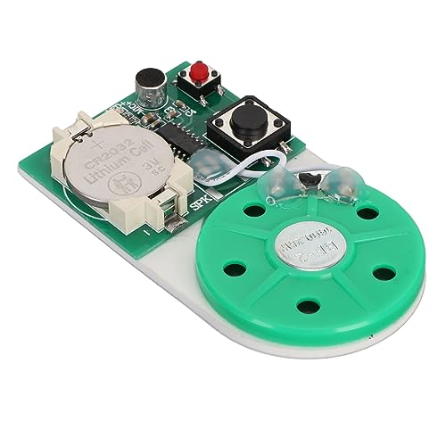 25s Beschreibbares Sound-Chip-Modul, DIY-Grußkarten-Chip, Musik-Sound, Sprachaufzeichnungsmodul-Chip, Beschreibbarer Sound-Chip für Geschenkboxen, Einladungen, Handgefertigte von Bewinner
