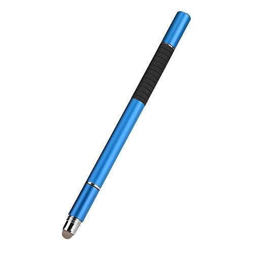 3 in 1 kapazitiven Stift, High Precision Touch-Stift für Tablet/Handy, Cloth Tip + Disc + Pen, Universal Kapazitiv Optisch-Feder für Touchscreen-Telefon(blau) von Bewinner