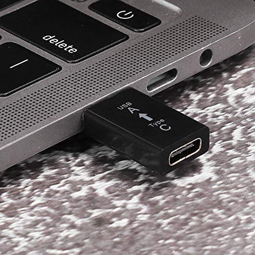 3-teiliger USB3.0-Adapteranschluss für Stecker auf Typ C, Synchronisierung des Datenübertragungs- und Ladekonverters Universeller Elektronischer Konverter für Festplatten Mobiltelefone (Schwarz) von Bewinner