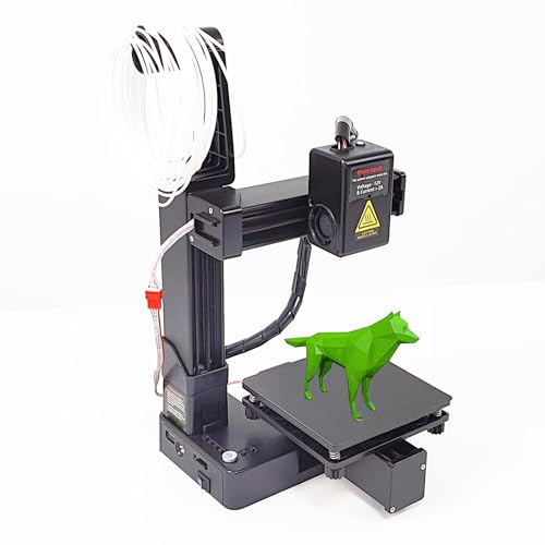3D-Drucker, 10–40 Mm/s Druckgeschwindigkeit, Kompakter, Hochpräziser 3D-Drucker, DIY-Drucker Bauen Volumen mit Schneller Erwärmung und Druck für Lehrmittel auf (EU-Stecker) von Bewinner