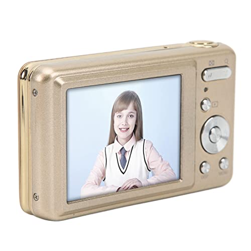 48 MP -Digitalkamera, 2,7-Zoll-Vlogging-Kamera mit 8-fach Optischem Zoom, Videokamera, LCD-Bildschirm, Kinder-Selfie-Kamera mit Aufbewahrungstasche für Studenten, Kinder, von Bewinner