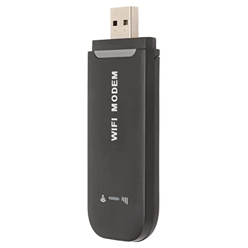4G LTE USB WLAN Modem Hotspot Gerät, Tragbarer Router mit SIM Kartensteckplatz, Hochgeschwindigkeits USB betriebener Drahtloser Mobiler Netzwerk Router, Unterstützt 10 von Bewinner