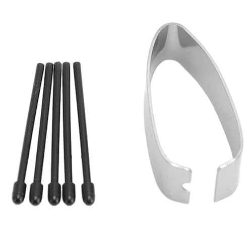 5 Stylus -Ersatznibs 1.05 Mm 20 Mm Universal Touch Stift Tipps Kit, ABS -Material für Genaue Zeichnen auf Tablets und Smartphones, Einschließlich Entfernungspähler von Bewinner