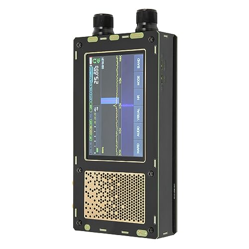 50 kHz Bis 2 GHz DSP-SDR-Empfänger, 3,5-Zoll-Touchscreen, 2 Antennen, AM SSB NFM WFM CW Kurzwellen-Radioempfänger mit USB-Anschluss/Kühlloch (DSP SDR V3 Host mit rauscharmem von Bewinner