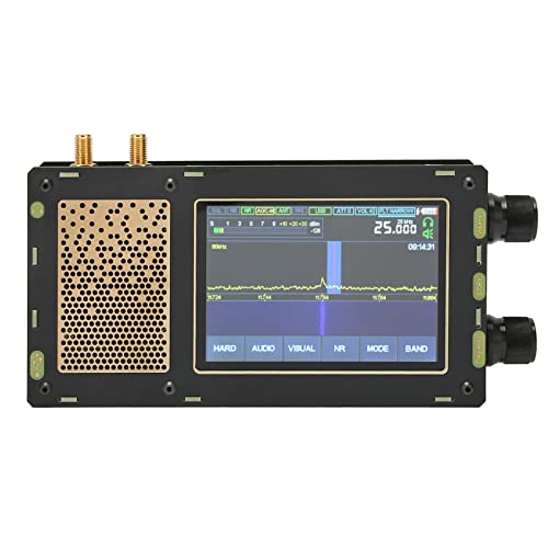 50 kHz Bis 2 GHz DSP-SDR-Empfänger, 3,5-Zoll-Touchscreen, Malahit-SDR-Kurzwellenradioempfänger, Malachit-DSP-SDR-Empfänger, 3600-mAh-Akku, DSP-SDR-Empfänger (Einzelner DSP-SDR-V3-Host) von Bewinner