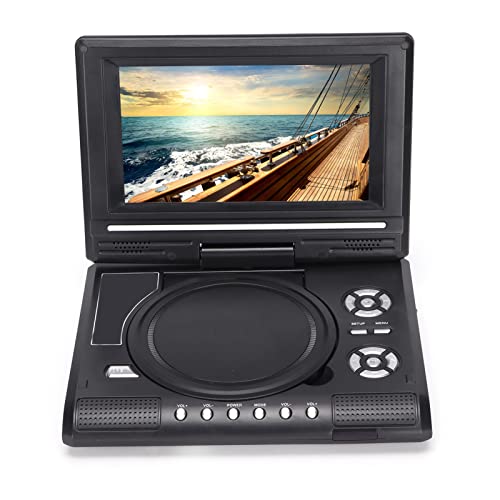 6,8 Zoll/8,5 Zoll Portable Slim HD Mobile DVD, 270° Drehbarer HD-Widescreen, mit Fernbedienung/Gamecontroller, Unterstützt TV/FM/CD/SD-Karte, für Outdoor/Auto/Home (LMD-750 von Bewinner