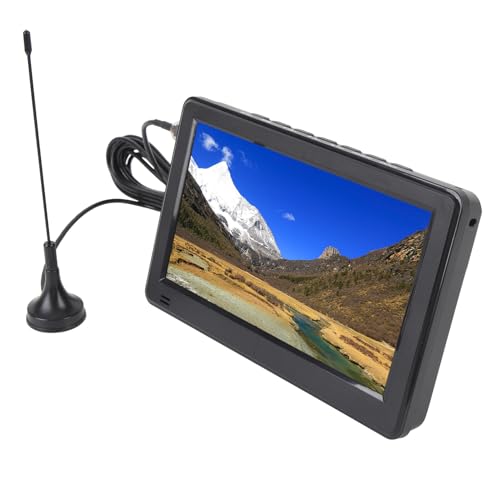 6 -Zoll -tragbares Fernseher mit Antenne,TV -LCD -Monitors 1080p, ATSC -LED -Digital -TV -Player, mit Fernbedienung, 1500 -mAh -Fernseher, Kleiner Digitaler Analoge ATSC von Bewinner