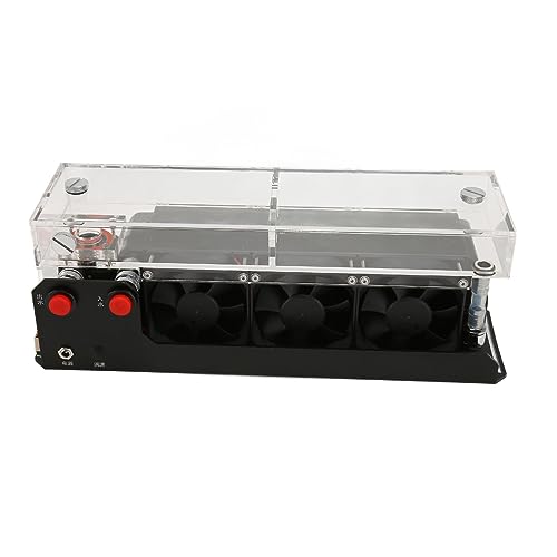 600L/H Wasserkühlpumpe, 1200ML Wassertank, 12V 5A 25W Computerpumpenkühler, 4000RPM Lüfter, G1/4 Gewinde Wasserkühltank für Industriecomputer von Bewinner