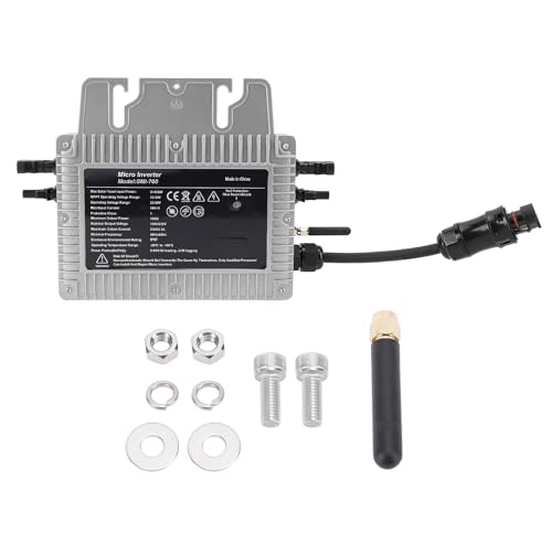 700W WiFi Solar Micro -Wechselrichter mit MPPT IP67, Grid Connected Balcony PV -System, Echtzeitüberwachung Intelligenter Steuerung für die Energiespeicherung zu Hause von Bewinner