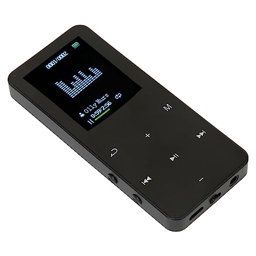 8 GB MP3 Player mit Bluetooth 4.2, Tragbarer Digitaler Musik Player, Verlustfreier HiFi MP4 Player mit 1,8 Zoll Bildschirm, Videowiedergabe, Bildbetrachter, (Schwarz) von Bewinner